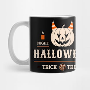 Halloween Pumpkin at Night Party - Trick or Treat?! Mug